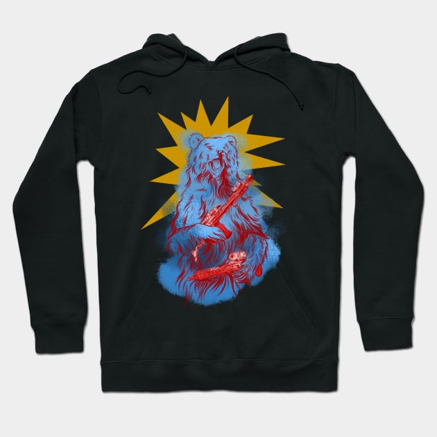 The Right to Arm Bears Hoodie by Manfish Inc.